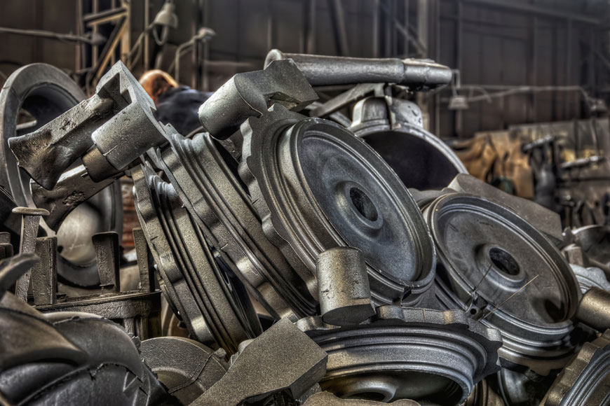 Chemical analysis of cast iron